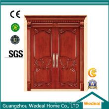 Solid Wooden Oak Interior 4 Panel Doors for Hotels